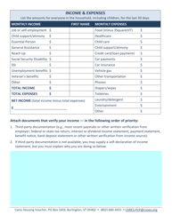 Statewide Cares Housing Voucher Application - Vermont, Page 3