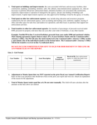 Instructions for Virginia Annual Certification Report and Sharing Agreement - Virginia, Page 4