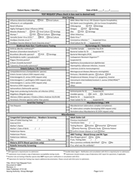 Form 16857 Dcls Test Request Form - Virginia, Page 2