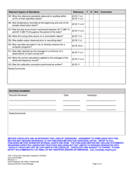 Form 6954 Tuning Fork Laboratory Inspection Checklist - Virginia, Page 4