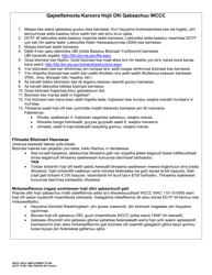 DCYF Form 15-001 Wccc Self-employment Plan - Washington (English/Oromo), Page 2