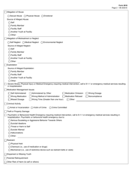 Form 2818 Critical Incident Report - Texas, Page 2