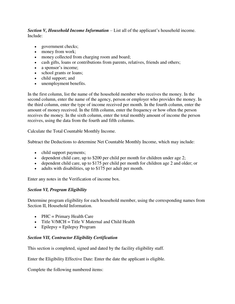 Instrucciones para Formulario 3029-S Oficina De Atencion Medica Primaria Y Especializada Solicitud De Beneficios Del Programa - Texas (Spanish), Page 3