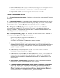 Instrucciones para Formulario 4207-S Paginas Del Plan Individualizado De Servicios Para La Familia (Ifsp) - Texas (Spanish), Page 3
