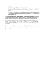 Instrucciones para Formulario H1017-S Notificacion De La Denegacion O Reduccion De Beneficios - Texas (Spanish), Page 7