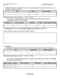 Form DSS-7E Cityfheps Renewal Request - New York City (Haitian Creole), Page 3