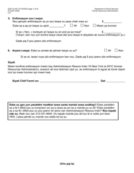 Form DSS-7E Cityfheps Renewal Request - New York City (Haitian Creole), Page 4