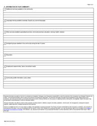 Form IMM5438 Request for a Refugee Profile - Canada, Page 2