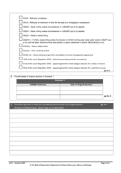 Form LA14 Part B Application for Internal Review of an Original Decision - Queensland, Australia, Page 3