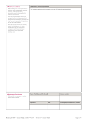 Form 11 Certificate/Interim Certificate of Occupancy - Queensland, Australia, Page 3