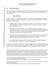 Formal Meetings Between the FDA and Sponsors or Applicants of Pdufa Products - Guidance for Industry, Page 6