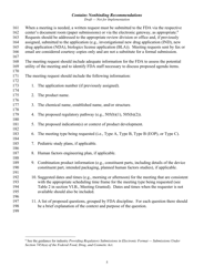 Formal Meetings Between the FDA and Sponsors or Applicants of Pdufa Products - Guidance for Industry, Page 8