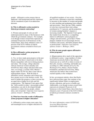 Affirmative Action Fact Sheets - Americans for a Fair Chance, Page 2