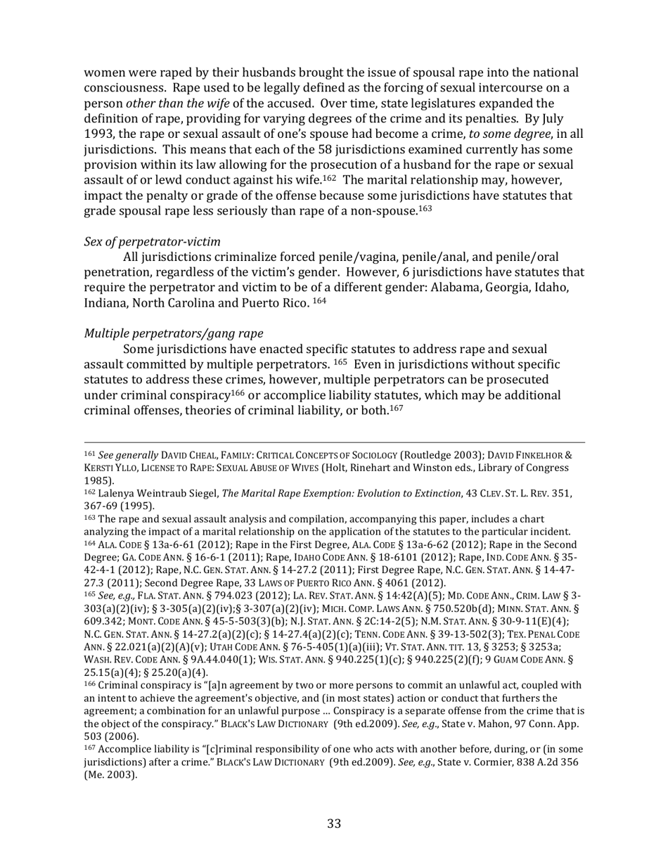 Rape and Sexual Assault in the Legal System - Carol E. Tracy, Terry L. Fromson, Womens Law Project Jennifer Gentile Long, Charlene Whitman, Aequitas, Page 33