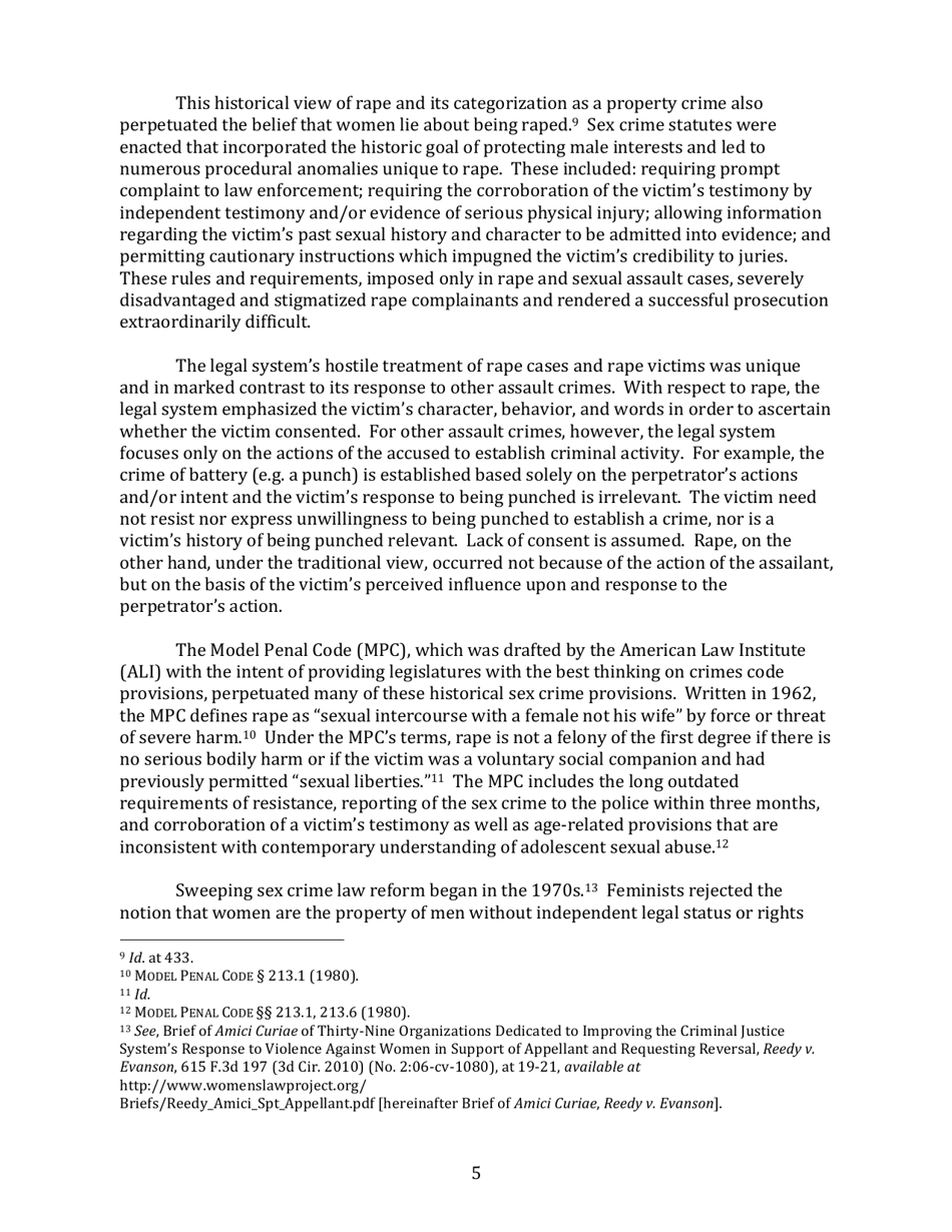 Rape and Sexual Assault in the Legal System - Carol E. Tracy, Terry L. Fromson, Womens Law Project Jennifer Gentile Long, Charlene Whitman, Aequitas, Page 5