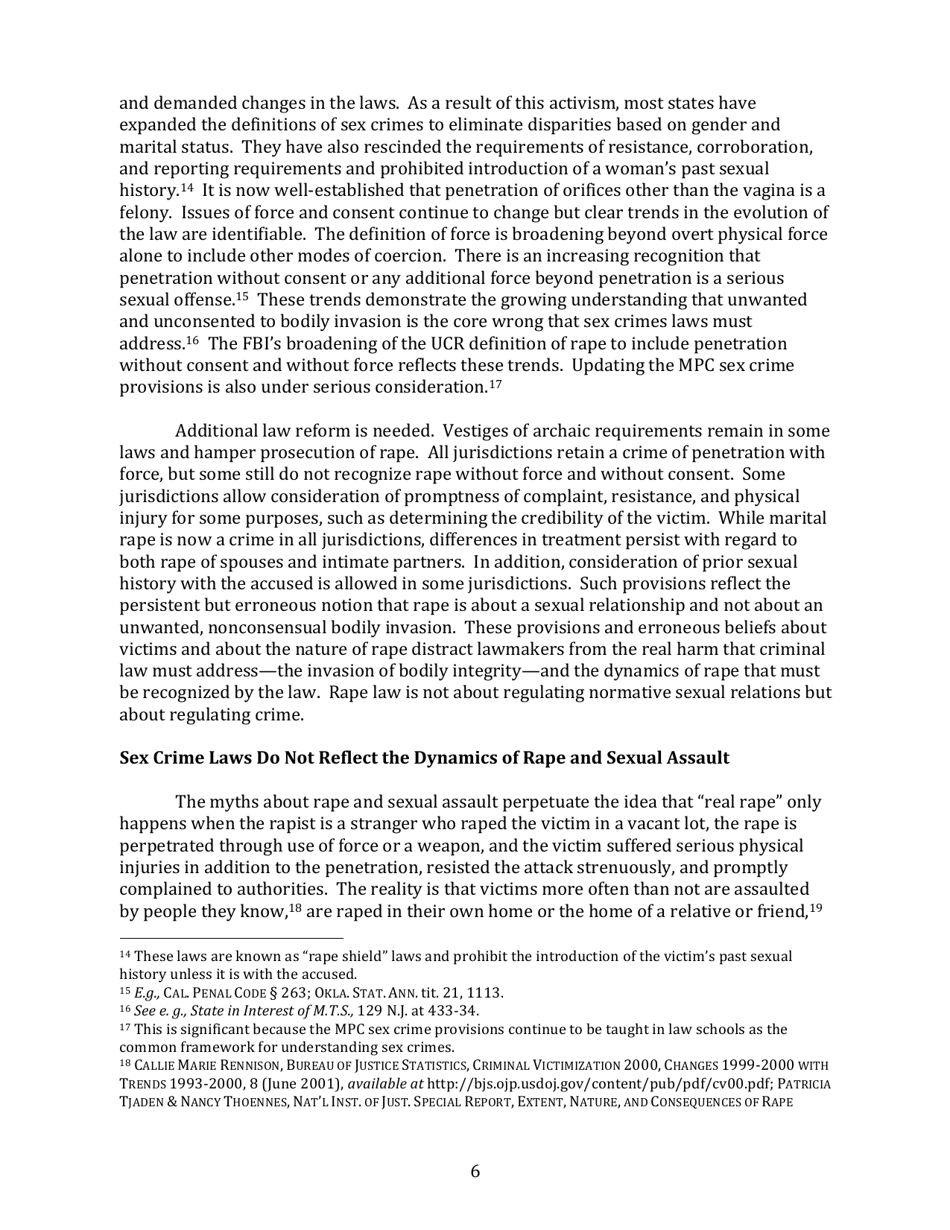 Rape and Sexual Assault in the Legal System - Carol E. Tracy, Terry L. Fromson, Womens Law Project Jennifer Gentile Long, Charlene Whitman, Aequitas, Page 6