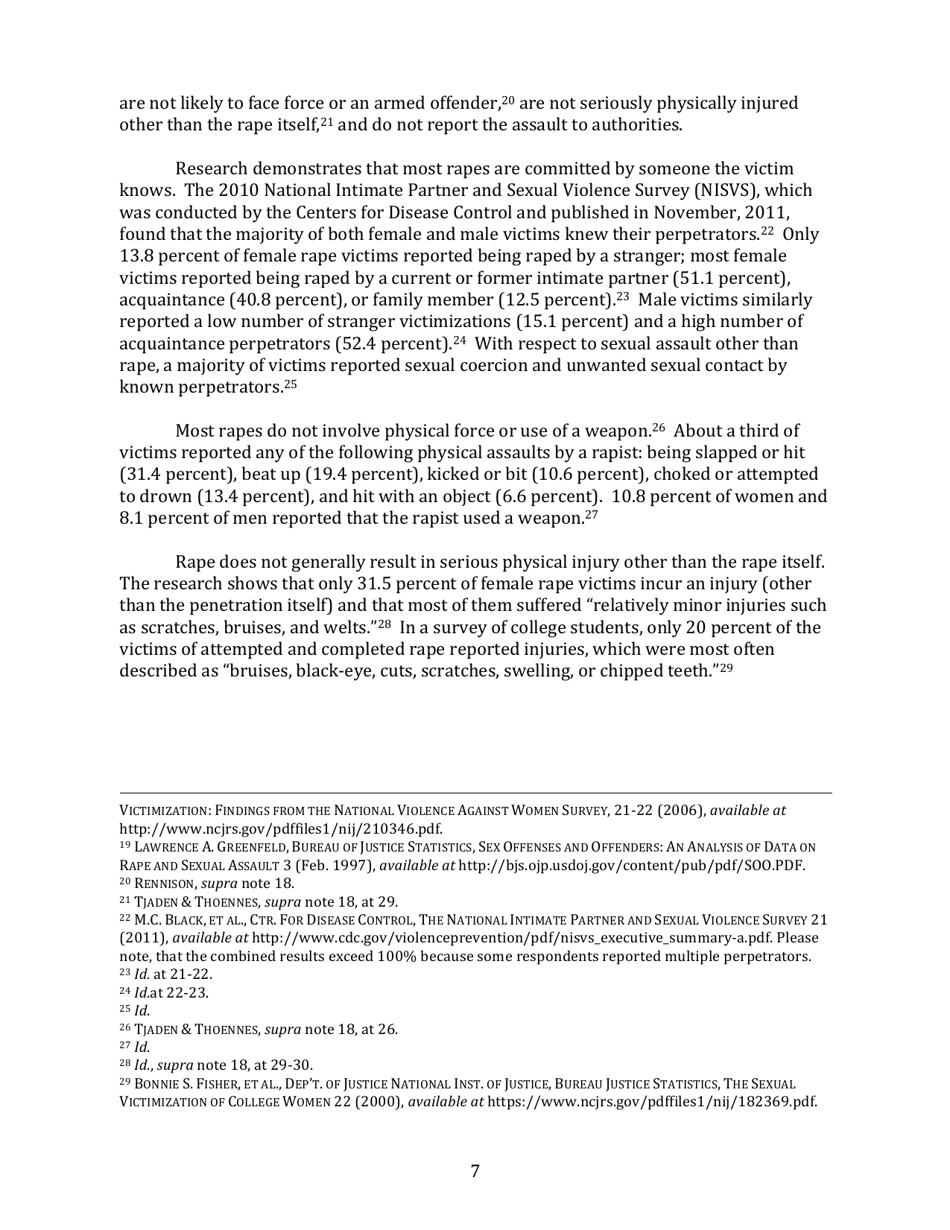 Rape and Sexual Assault in the Legal System - Carol E. Tracy, Terry L. Fromson, Womens Law Project Jennifer Gentile Long, Charlene Whitman, Aequitas, Page 7