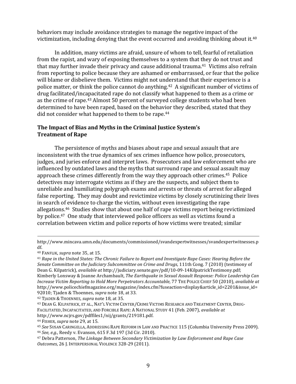 Rape and Sexual Assault in the Legal System - Carol E. Tracy, Terry L. Fromson, Womens Law Project Jennifer Gentile Long, Charlene Whitman, Aequitas, Page 9