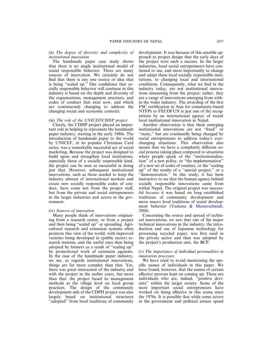 Social Responsibility in the Growing Handmade Paper Industry of Nepal - Elsevier, Page 17