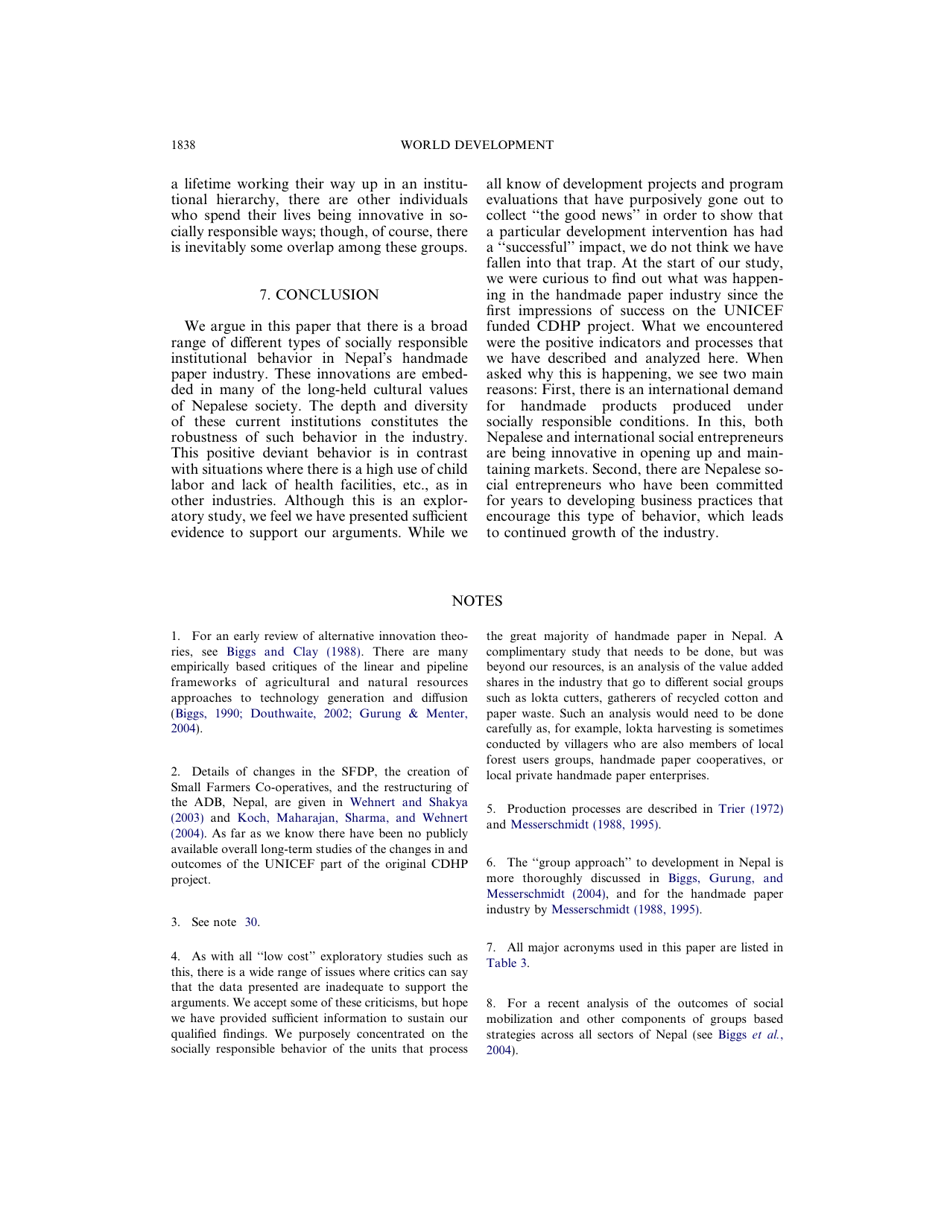 Social Responsibility in the Growing Handmade Paper Industry of Nepal - Elsevier, Page 18