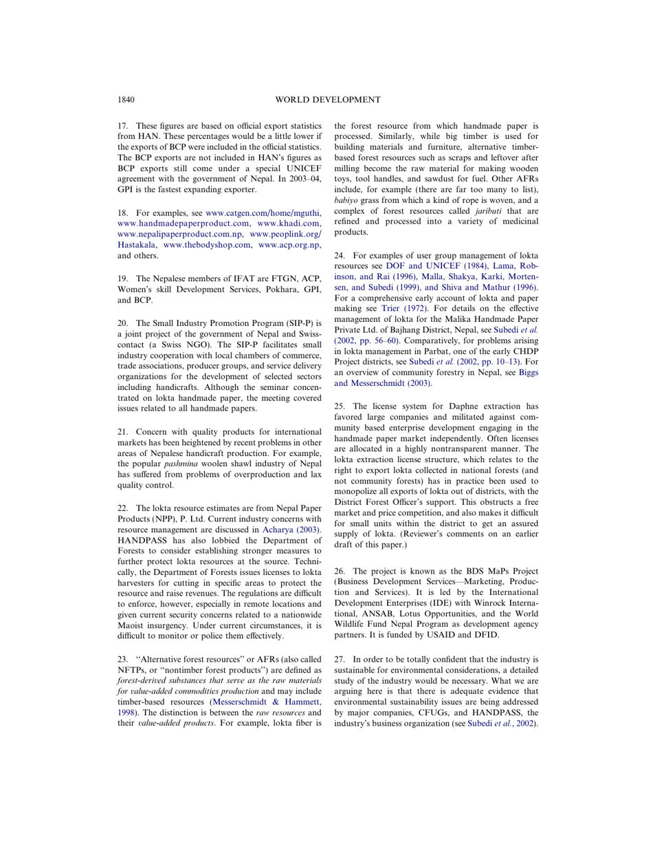 Social Responsibility in the Growing Handmade Paper Industry of Nepal - Elsevier, Page 20
