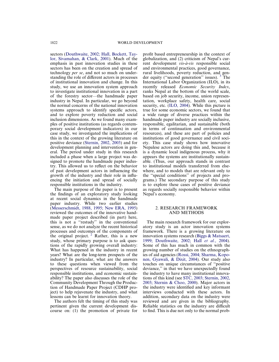 Social Responsibility in the Growing Handmade Paper Industry of Nepal - Elsevier, Page 2