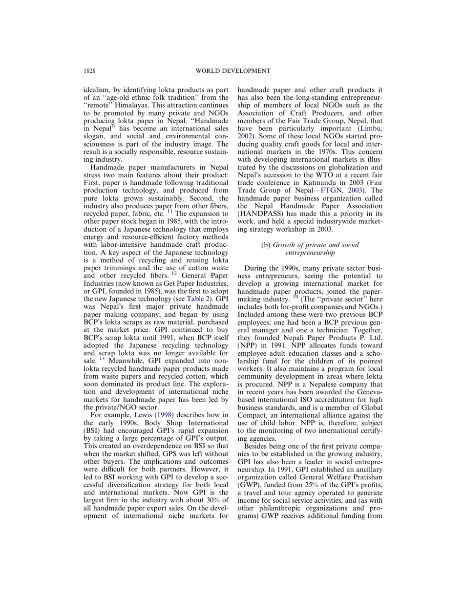 Social Responsibility in the Growing Handmade Paper Industry of Nepal - Elsevier, Page 8