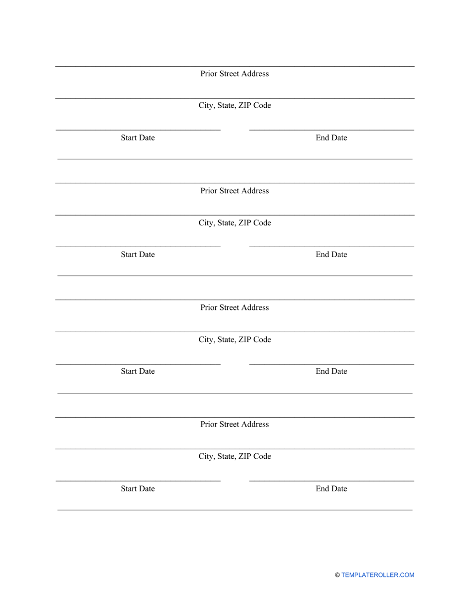 Credit Report Authorization Form, Page 2