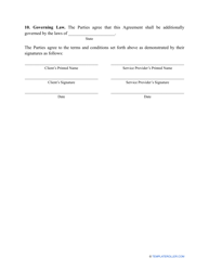 Work for Hire Agreement Template, Page 3