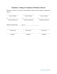 &quot;Limited Liability Company (LLC) Operating Agreement Template&quot;, Page 13
