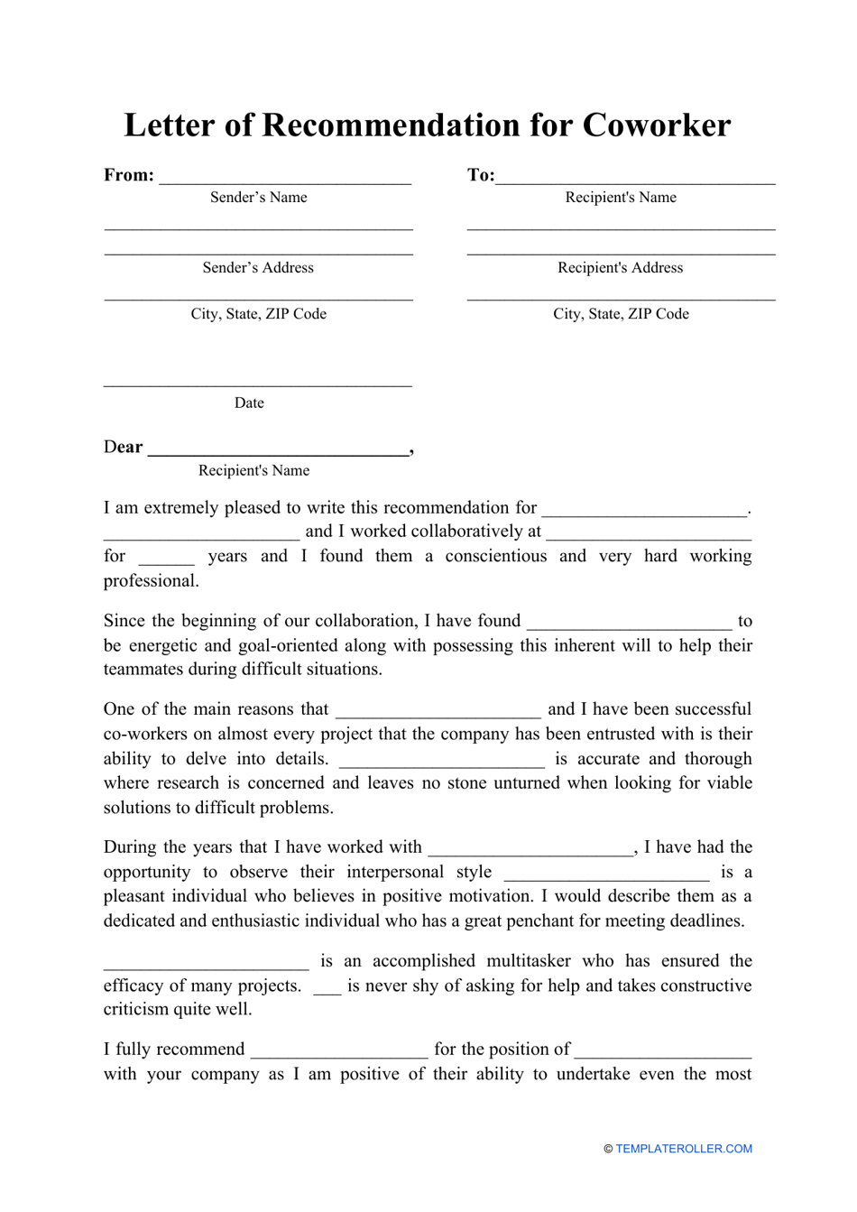 letter-of-recommendation-for-coworker-template-download-printable-pdf-templateroller