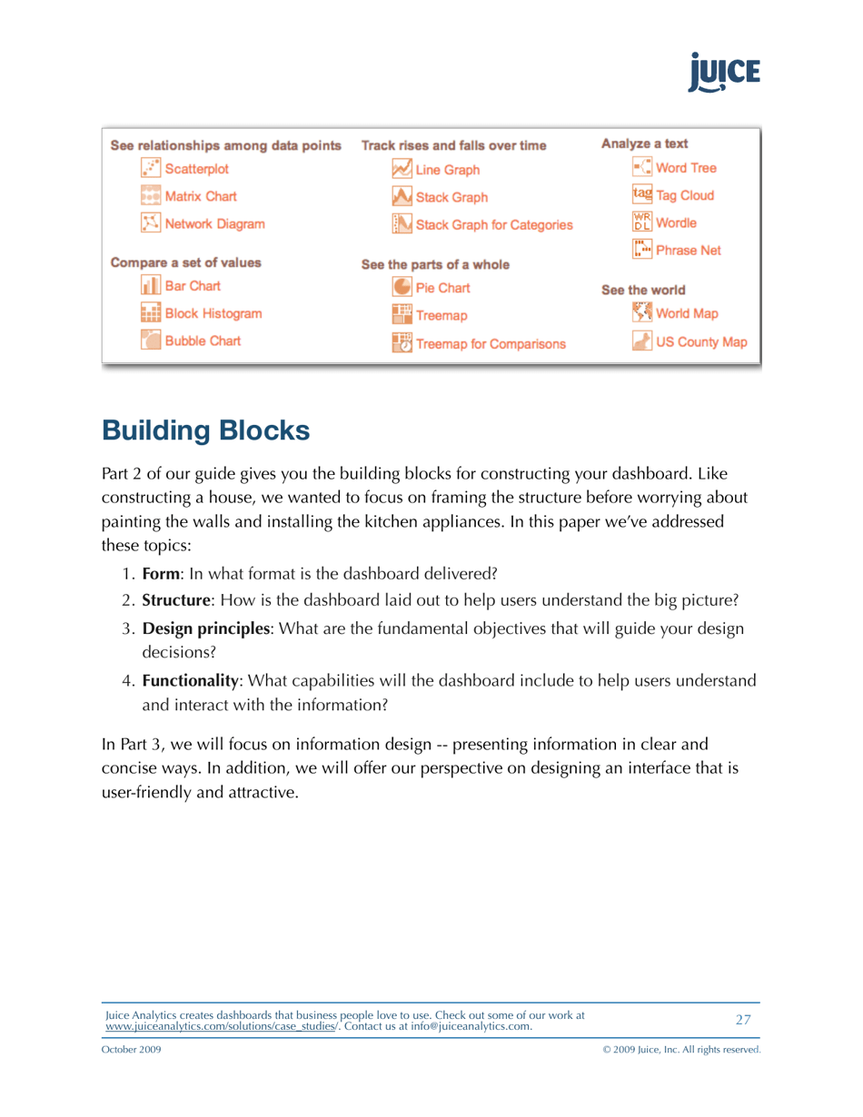 A Guide to Creating Dashboards People Love to Use - Juice Analytics, Page 27