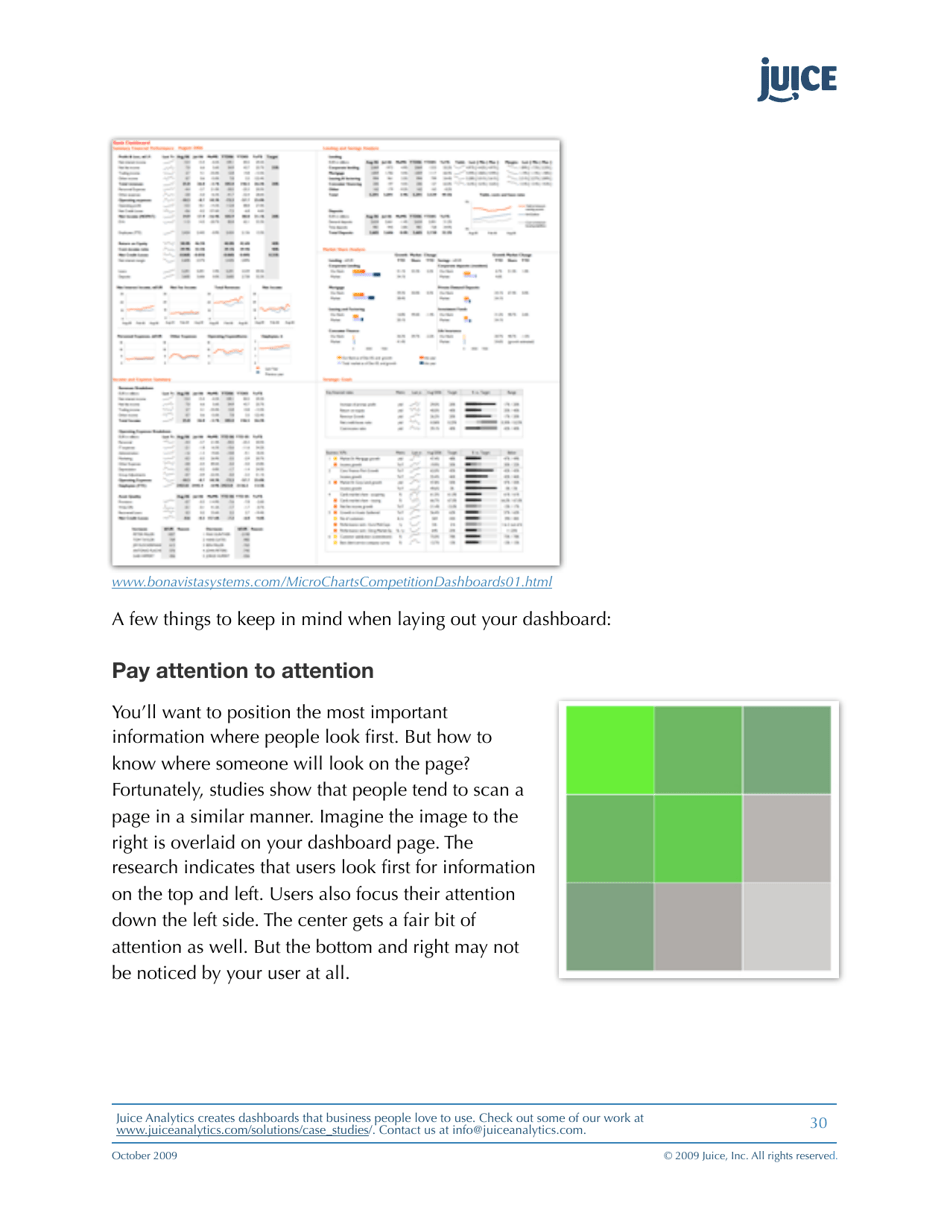 A Guide to Creating Dashboards People Love to Use - Juice Analytics, Page 30