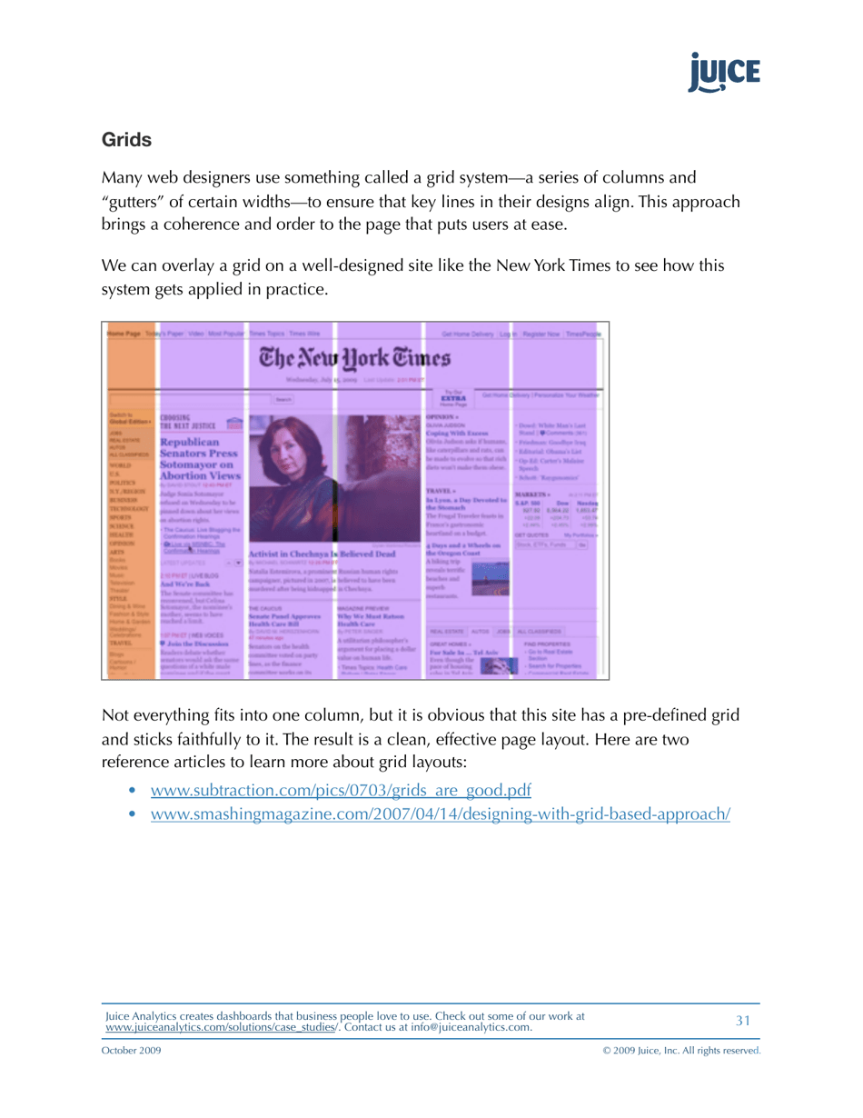 A Guide to Creating Dashboards People Love to Use - Juice Analytics, Page 31