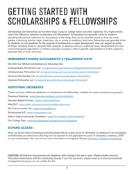 2020 List of Undergraduate Scholarships That Don&#039;t Require Proof of U.S. Citizenship or Legal Permanent Residency, Page 3