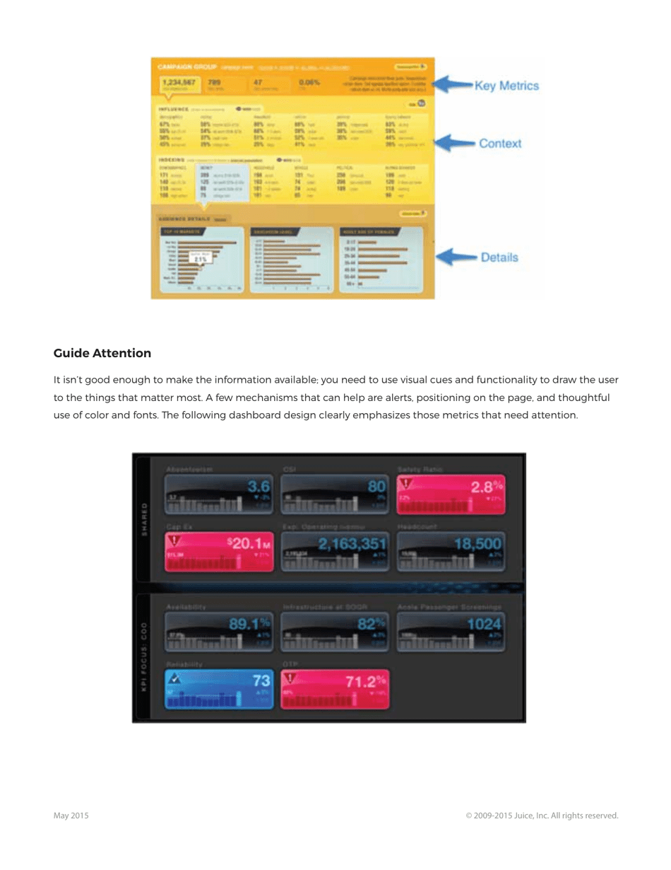 A Guide to Creating Dashboards People Love to Use - Juice Analytics, Page 17