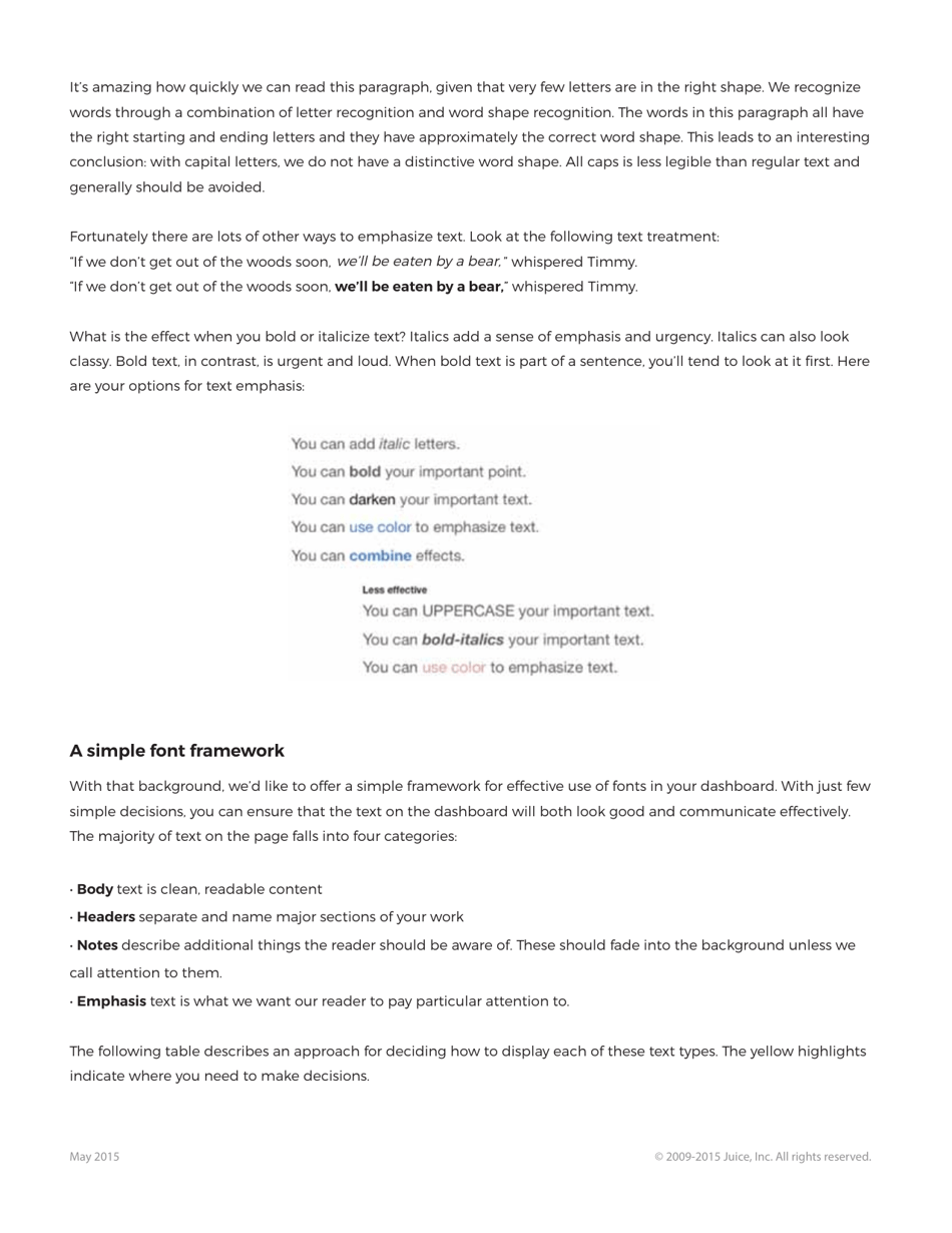 A Guide to Creating Dashboards People Love to Use - Juice Analytics, Page 28
