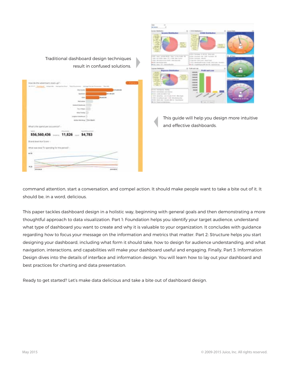 A Guide to Creating Dashboards People Love to Use - Juice Analytics, Page 3