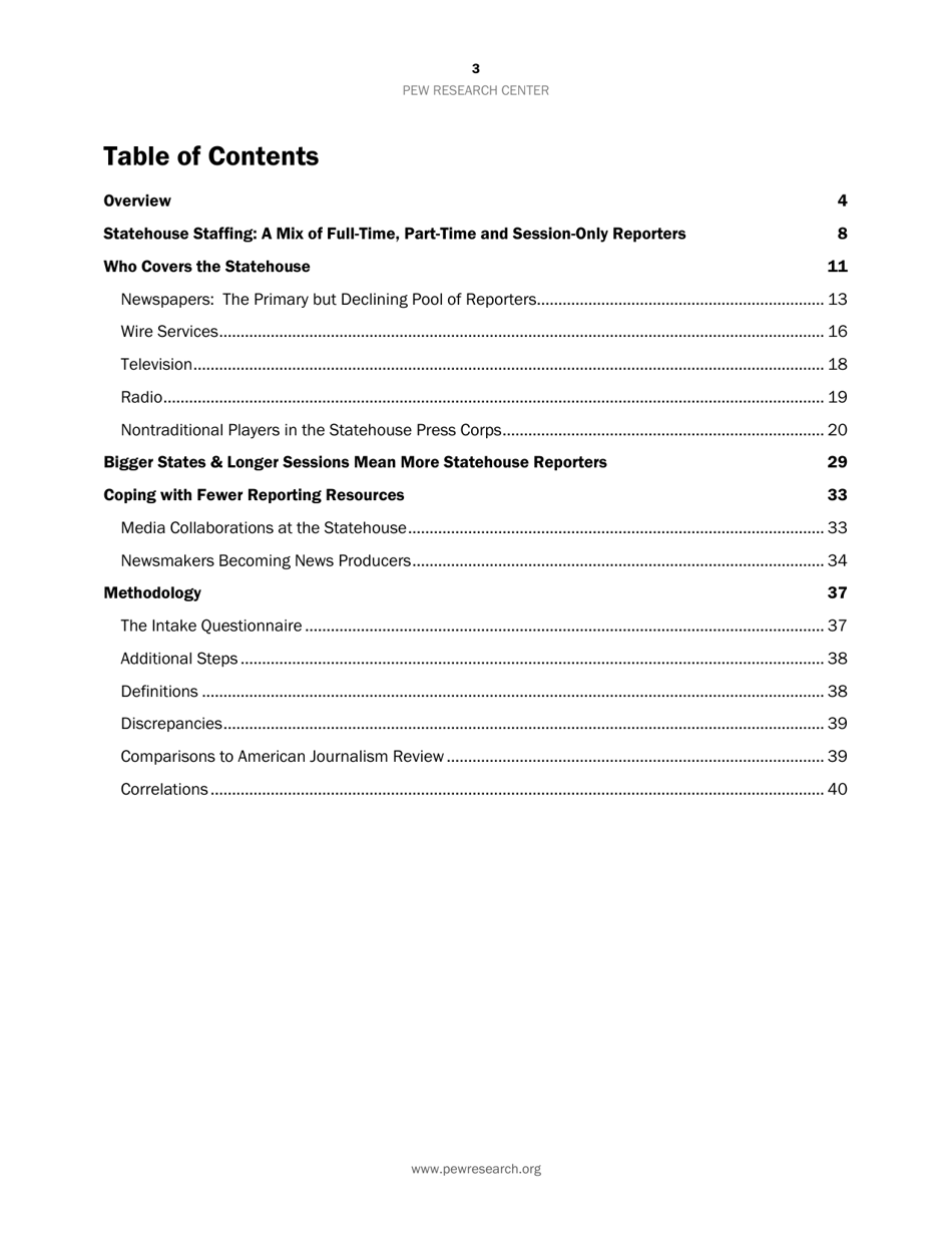 Americas Shifting Statehouse Press: Can New Players Compensate for Lost Legacy Reporters? - Pew Research Center, Page 4