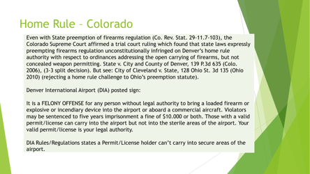 State Airport Gun Laws - E. Lee Thomson, Page 4