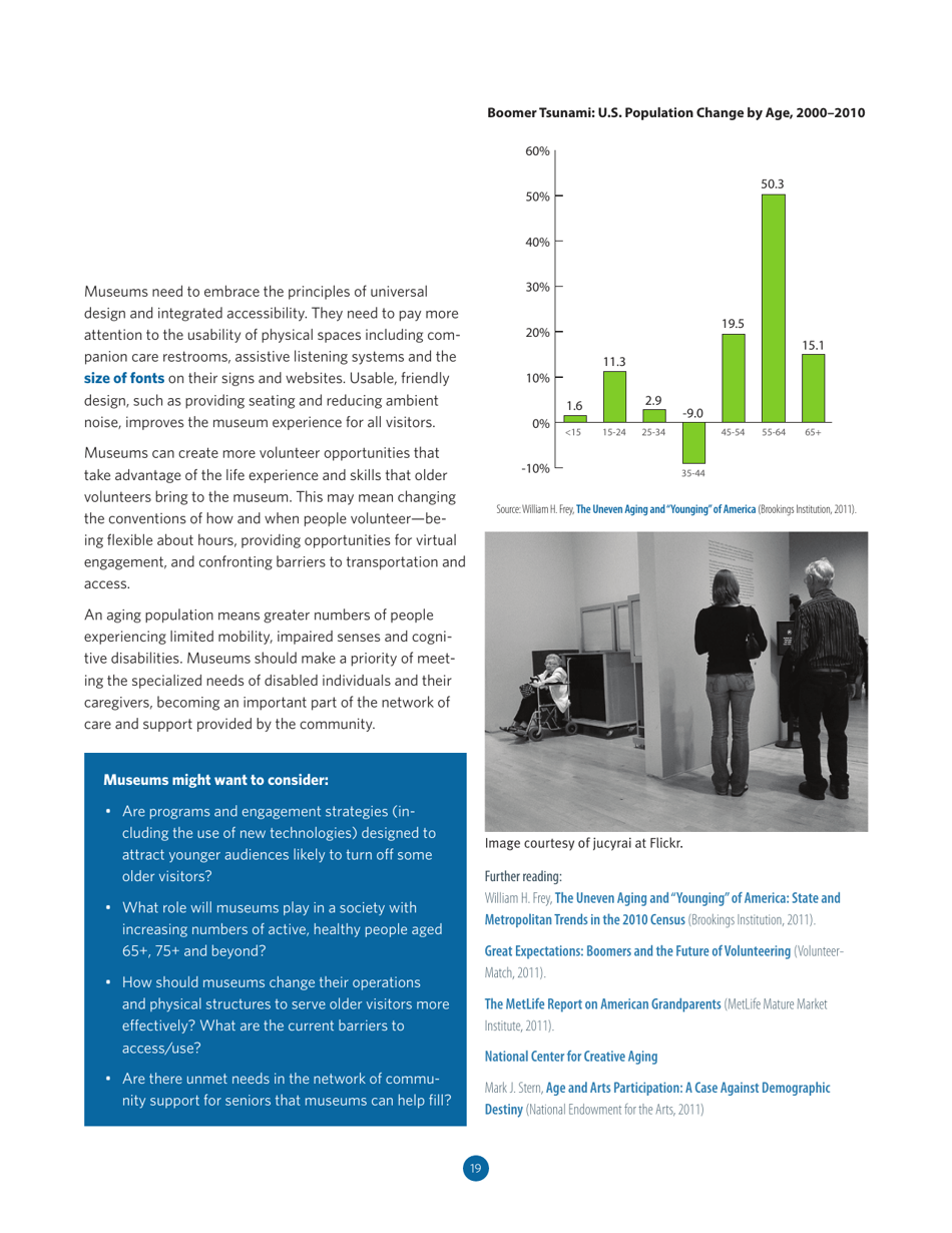 Trends Watch: Museums and the Pulse of the Future - American Association of Museums, Page 19