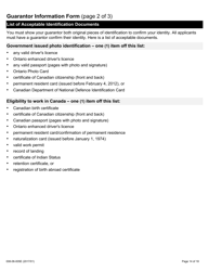 Form 008-06-005E &quot;Security Guard and/or Private Investigator Licence Application Form&quot; - Ontario, Canada, Page 14