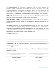 Performance Contract Template, Page 4