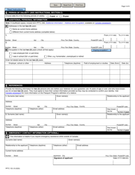 Form PPTC153 &quot;Adult General Passport Application&quot; - Canada, Page 3