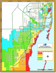 Evacuation Zone Map - Florida