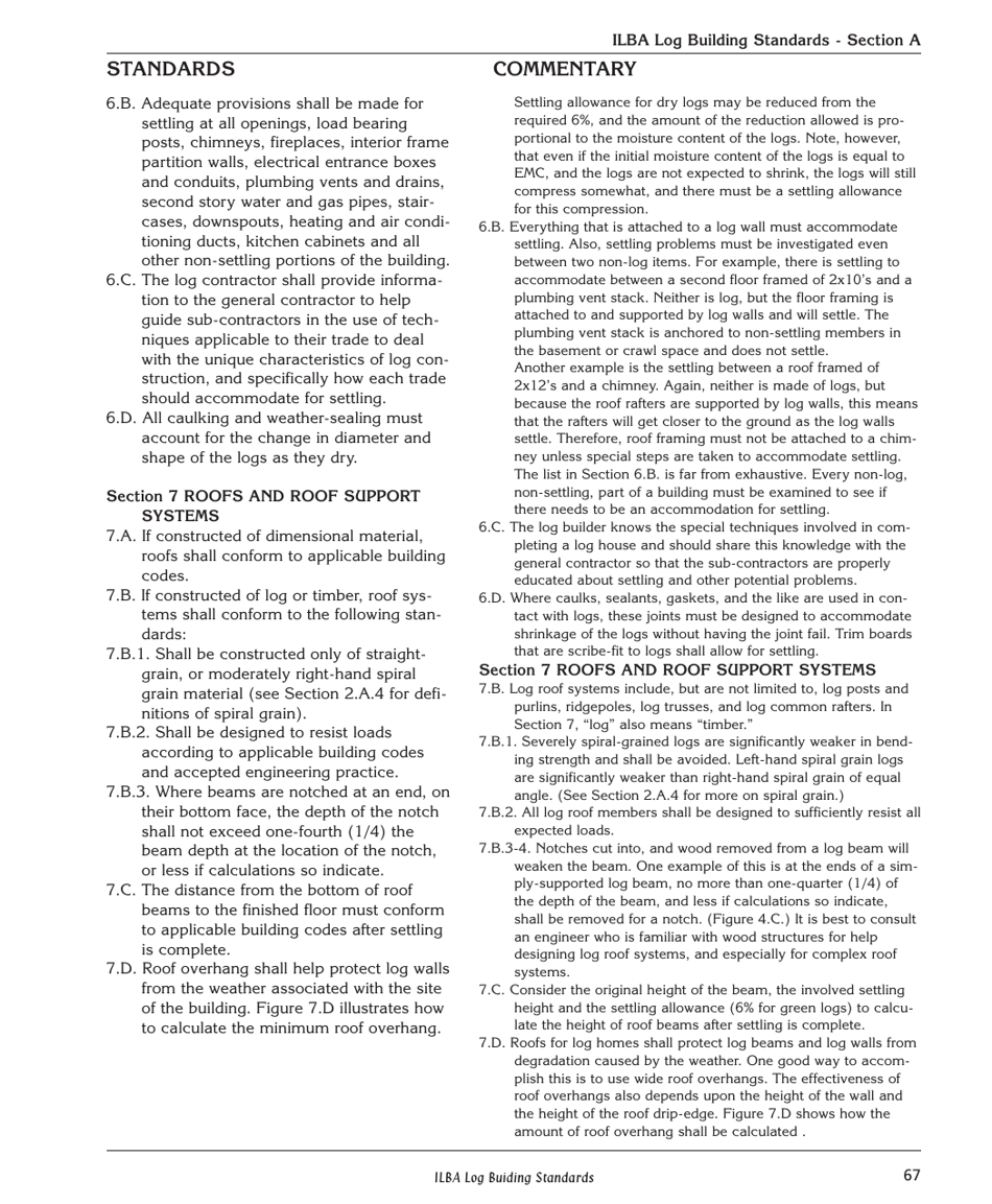 2000 Log Building Standards, Page 13