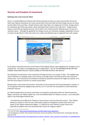 Culture Clash: Tourism in Tibet - Tibet Watch Thematic Report, Page 7