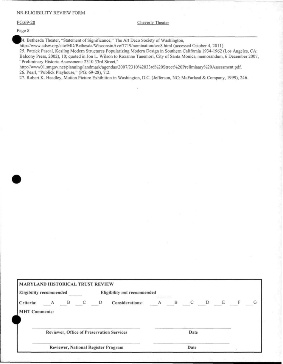 Sample Determination of Eligibility Form - Maryland, Page 8