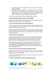 Rule 50 of the Olympic Charter: What You Need to Know as a Participant - International Olympic Committe, Page 2
