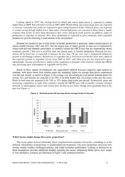 Rising Food Prices: Causes and Consequences - Organisation for Economic Co-operation and Development (Oecd), Page 6